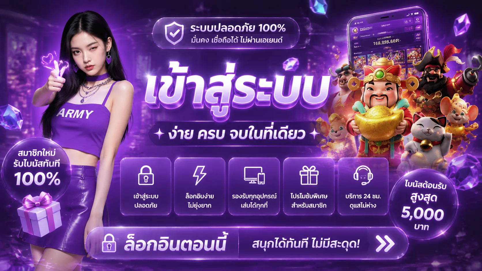 หน้าเข้าสู่ระบบ MONYFLOW98 พร้อมช่องกรอกยูสเซอร์และรหัสผ่าน